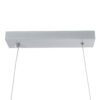 LEDTM® MORALES 61277 Μοντέρνο Κρεμαστό Φωτιστικό Οροφής LED 54W 6048lm 300° AC 220-240V IP20 Ρυθμιζόμενο Λευκό CCT με Χειριστήριο από 2700K έως 6000K Dimmable - Lumileds SMD Chip - Νίκελ Βούρτσας - Μ90 x Π14 x Υ14cm - 3 Χρόνια Εγγύηση - Image 7