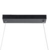 LEDTM® DOLORES 61279 Μοντέρνο Κρεμαστό Φωτιστικό Οροφής LED 105W 11760lm 300° AC 220-240V IP20 Ρυθμιζόμενο Λευκό CCT με Χειριστήριο από 2700K έως 6000K Dimmable - Lumileds SMD Chip - Μαύρο Ματ - Μ110 x Π17 x Υ17.5cm - 3 Χρόνια Εγγύηση - Image 8