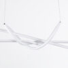 LEDTM® DOLORES 61280 Μοντέρνο Κρεμαστό Φωτιστικό Οροφής LED 105W 11760lm 300° AC 220-240V IP20 Ρυθμιζόμενο Λευκό CCT με Χειριστήριο από 2700K έως 6000K Dimmable - Lumileds SMD Chip - Λευκό Ματ - Μ110 x Π17 x Υ17.5cm - 3 Χρόνια Εγγύηση - Image 6