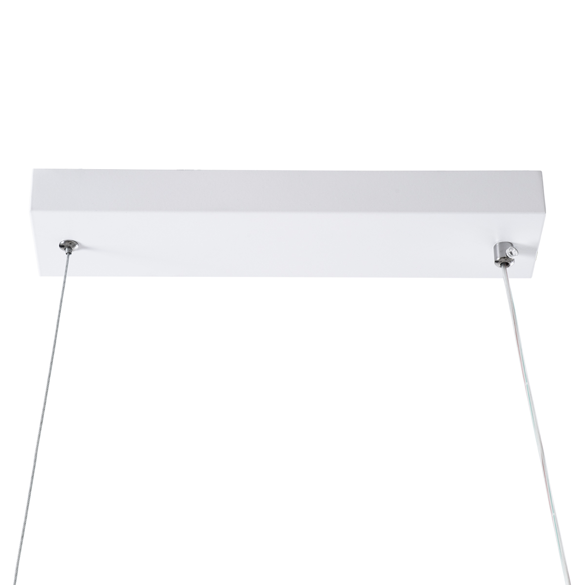 LEDTM® DOLORES 61280 Μοντέρνο Κρεμαστό Φωτιστικό Οροφής LED 105W 11760lm 300° AC 220-240V IP20 Ρυθμιζόμενο Λευκό CCT με Χειριστήριο από 2700K έως 6000K Dimmable - Lumileds SMD Chip - Λευκό Ματ - Μ110 x Π17 x Υ17.5cm - 3 Χρόνια Εγγύηση - Image 8