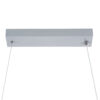 LEDTM® DOLORES 61281 Μοντέρνο Κρεμαστό Φωτιστικό Οροφής LED 105W 11760lm 300° AC 220-240V IP20 Ρυθμιζόμενο Λευκό CCT με Χειριστήριο από 2700K έως 6000K Dimmable - Lumileds SMD Chip - Νίκελ Βούρτσας - Μ110 x Π17 x Υ17.5cm - 3 Χρόνια Εγγύηση - Image 8
