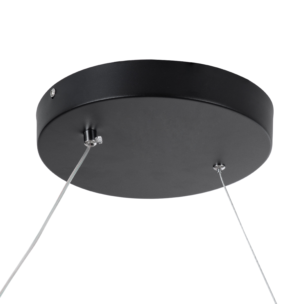 LEDTM® SPIRALE 61283 Μοντέρνο Κρεμαστό Φωτιστικό Οροφής LED 75W 8400lm 300° AC 220-240V IP20 Ρυθμιζόμενο Λευκό CCT με Χειριστήριο από 2700K έως 6000K Dimmable - Lumileds SMD Chip - Μαύρο Ματ - Μ72 x Π25 x Υ30cm - 3 Χρόνια Εγγύηση - Image 7