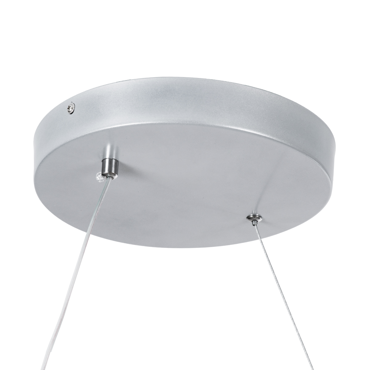 LEDTM® SPIRALE 61285 Μοντέρνο Κρεμαστό Φωτιστικό Οροφής LED 75W 8400lm 300° AC 220-240V IP20 Ρυθμιζόμενο Λευκό CCT με Χειριστήριο από 2700K έως 6000K Dimmable - Lumileds SMD Chip - Νίκελ Βούρτσας - Μ72 x Π25 x Υ30cm - 3 Χρόνια Εγγύηση - Image 7
