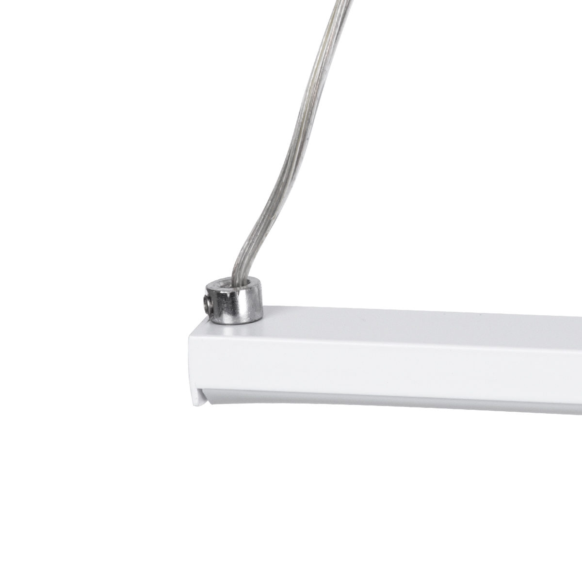 LEDTM® ROME 61295 Μοντέρνο Κρεμαστό Φωτιστικό Οροφής LED 24W 2640lm 200° AC 220-240V IP20 Ρυθμιζόμενο Λευκό CCT με On/Off 2700K/4500K/6000K - Lumileds SMD Chip - Λευκό Ματ - Μ65.5 x Π4 x Υ33cm - 3 Χρόνια Εγγύηση - Image 9