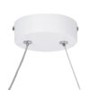 LEDTM® ROME 61295 Μοντέρνο Κρεμαστό Φωτιστικό Οροφής LED 24W 2640lm 200° AC 220-240V IP20 Ρυθμιζόμενο Λευκό CCT με On/Off 2700K/4500K/6000K - Lumileds SMD Chip - Λευκό Ματ - Μ65.5 x Π4 x Υ33cm - 3 Χρόνια Εγγύηση - Image 10
