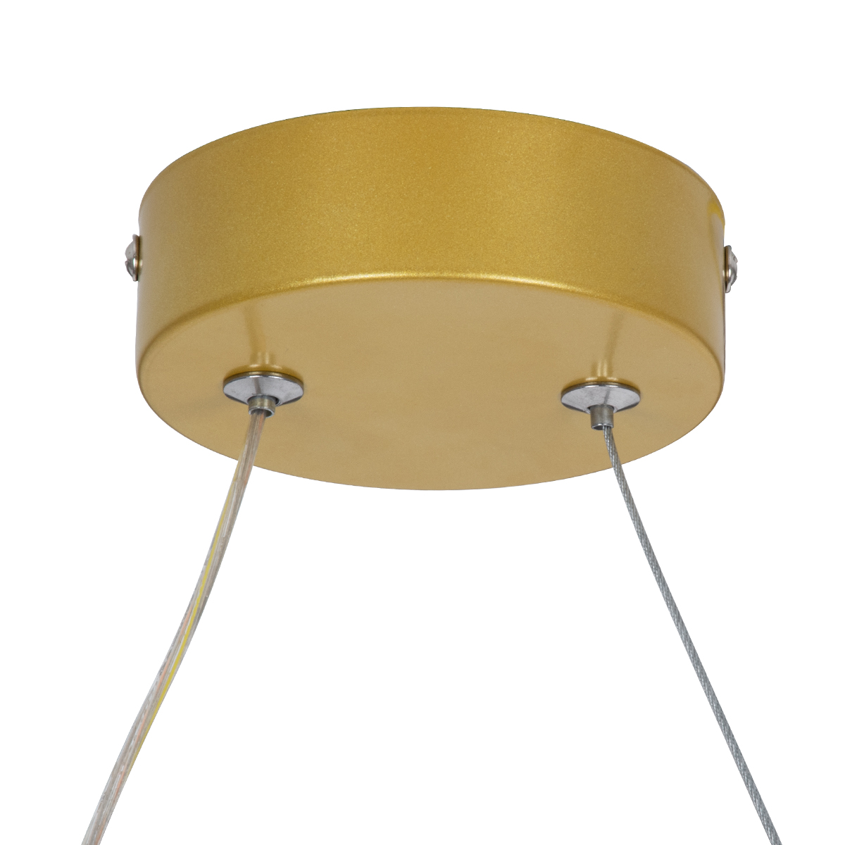 LEDTM® ROME 61297 Μοντέρνο Κρεμαστό Φωτιστικό Οροφής LED 24W 2640lm 200° AC 220-240V IP20 Ρυθμιζόμενο Λευκό CCT με On/Off 2700K/4500K/6000K - Lumileds SMD Chip - Χρυσό Βούρτσας - Μ65.5 x Π4 x Υ33cm - 3 Χρόνια Εγγύηση - Image 10
