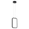 LEDTM® DEROBA 61298 Μοντέρνο Κρεμαστό Φωτιστικό Οροφής LED 12W 1320lm 360° AC 220-240V IP20 Ρυθμιζόμενο Λευκό CCT με On/Off 2700K/4500K/6000K - Lumileds SMD Chip - Μαύρο Ματ - Μ16 x Π1.6 x Υ25.5cm - 3 Χρόνια Εγγύηση - Image 4