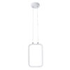 LEDTM® DEROBA 61299 Μοντέρνο Κρεμαστό Φωτιστικό Οροφής LED 12W 1320lm 360° AC 220-240V IP20 Ρυθμιζόμενο Λευκό CCT με On/Off 2700K/4500K/6000K - Lumileds SMD Chip - Λευκό Ματ - Μ16 x Π1.6 x Υ25.5cm - 3 Χρόνια Εγγύηση - Image 5