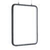 LEDTM® NEROBA 61302 Μοντέρνο Κρεμαστό Φωτιστικό Οροφής LED 18W 1980lm 360° AC 220-240V IP20 Ρυθμιζόμενο Λευκό CCT με On/Off 2700K/4500K/6000K - Lumileds SMD Chip - Μαύρο Ματ - Μ29 x Π2 x Υ36cm - 3 Χρόνια Εγγύηση - Image 3