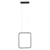 LEDTM® NEROBA 61302 Μοντέρνο Κρεμαστό Φωτιστικό Οροφής LED 18W 1980lm 360° AC 220-240V IP20 Ρυθμιζόμενο Λευκό CCT με On/Off 2700K/4500K/6000K - Lumileds SMD Chip - Μαύρο Ματ - Μ29 x Π2 x Υ36cm - 3 Χρόνια Εγγύηση - Image 5