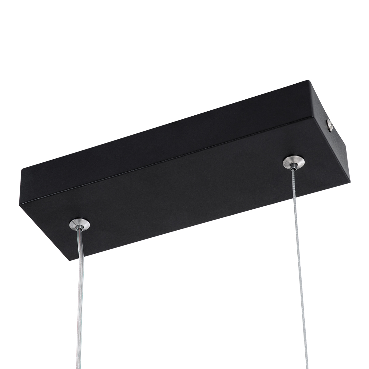 LEDTM® NEROBA 61302 Μοντέρνο Κρεμαστό Φωτιστικό Οροφής LED 18W 1980lm 360° AC 220-240V IP20 Ρυθμιζόμενο Λευκό CCT με On/Off 2700K/4500K/6000K - Lumileds SMD Chip - Μαύρο Ματ - Μ29 x Π2 x Υ36cm - 3 Χρόνια Εγγύηση - Image 8