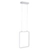 LEDTM® NEROBA 61303 Μοντέρνο Κρεμαστό Φωτιστικό Οροφής LED 18W 1980lm 360° AC 220-240V IP20 Ρυθμιζόμενο Λευκό CCT με On/Off 2700K/4500K/6000K - Lumileds SMD Chip - Λευκό Ματ - Μ29 x Π2 x Υ36cm - 3 Χρόνια Εγγύηση - Image 4