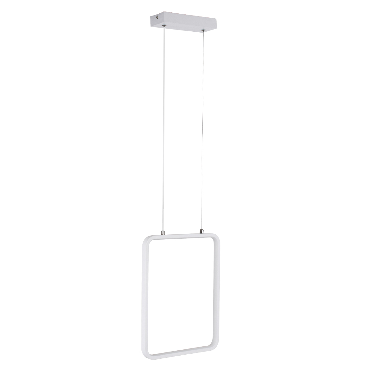 LEDTM® NEROBA 61303 Μοντέρνο Κρεμαστό Φωτιστικό Οροφής LED 18W 1980lm 360° AC 220-240V IP20 Ρυθμιζόμενο Λευκό CCT με On/Off 2700K/4500K/6000K - Lumileds SMD Chip - Λευκό Ματ - Μ29 x Π2 x Υ36cm - 3 Χρόνια Εγγύηση - Image 4