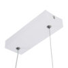 LEDTM® NEROBA 61303 Μοντέρνο Κρεμαστό Φωτιστικό Οροφής LED 18W 1980lm 360° AC 220-240V IP20 Ρυθμιζόμενο Λευκό CCT με On/Off 2700K/4500K/6000K - Lumileds SMD Chip - Λευκό Ματ - Μ29 x Π2 x Υ36cm - 3 Χρόνια Εγγύηση - Image 8