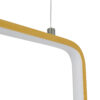 LEDTM® NEROBA 61305 Μοντέρνο Κρεμαστό Φωτιστικό Οροφής LED 18W 1980lm 360° AC 220-240V IP20 Ρυθμιζόμενο Λευκό CCT με On/Off 2700K/4500K/6000K - Lumileds SMD Chip - Χρυσό Βούρτσας - Μ29 x Π2 x Υ36cm - 3 Χρόνια Εγγύηση - Image 7