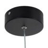LEDTM® CEROBA 61306 Μοντέρνο Κρεμαστό Φωτιστικό Οροφής LED 12W 1320lm 360° AC 220-240V IP20 Ρυθμιζόμενο Λευκό CCT με On/Off 2700K/4500K/6000K - Lumileds SMD Chip - Μαύρο Ματ - Μ22 x Π2 x Υ22cm - 3 Χρόνια Εγγύηση - Image 7
