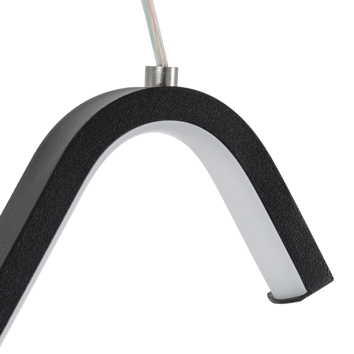 LEDTM® CEROBA 61307 Μοντέρνο Κρεμαστό Φωτιστικό Οροφής LED 12W 1320lm 360° AC 220-240V IP20 Ρυθμιζόμενο Λευκό CCT με On/Off 2700K/4500K/6000K - Lumileds SMD Chip - Μαύρο Ματ - Μ22 x Π2 x Υ22cm - 3 Χρόνια Εγγύηση - Image 8