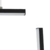 LEDTM® CEROBA 61308 Μοντέρνο Κρεμαστό Φωτιστικό Οροφής LED 12W 1320lm 360° AC 220-240V IP20 Ρυθμιζόμενο Λευκό CCT με On/Off 2700K/4500K/6000K - Lumileds SMD Chip - Μαύρο Ματ - Μ22 x Π2 x Υ22cm - 3 Χρόνια Εγγύηση - Image 8