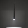 LEDTM® TEARS 61309 Μοντέρνο Κρεμαστό Φωτιστικό Οροφής LED 3W 330lm 180° AC 220-240V IP20 Ρυθμιζόμενο Λευκό CCT με On/Off 2700K/4500K/6000K Dimmable - Lumileds SMD Chip - Μαύρο Ματ - Μ3.2 x Π3.2 x Υ51.5cm - 3 Χρόνια Εγγύηση - Image 11