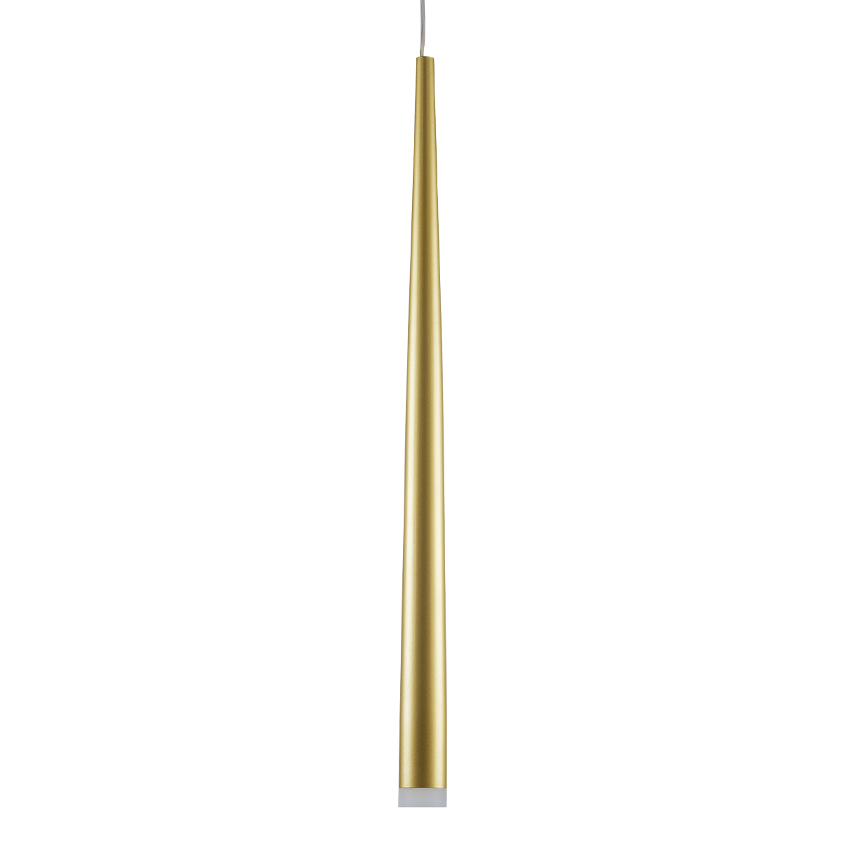 LEDTM® TEARS 61310 Μοντέρνο Κρεμαστό Φωτιστικό Οροφής LED 3W 330lm 180° AC 220-240V IP20 Ρυθμιζόμενο Λευκό CCT με On/Off 2700K/4500K/6000K - Lumileds SMD Chip - Χρυσό Βούρτσας - Μ3.2 x Π3.2 x Υ51.5cm - 3 Χρόνια Εγγύηση - Image 4