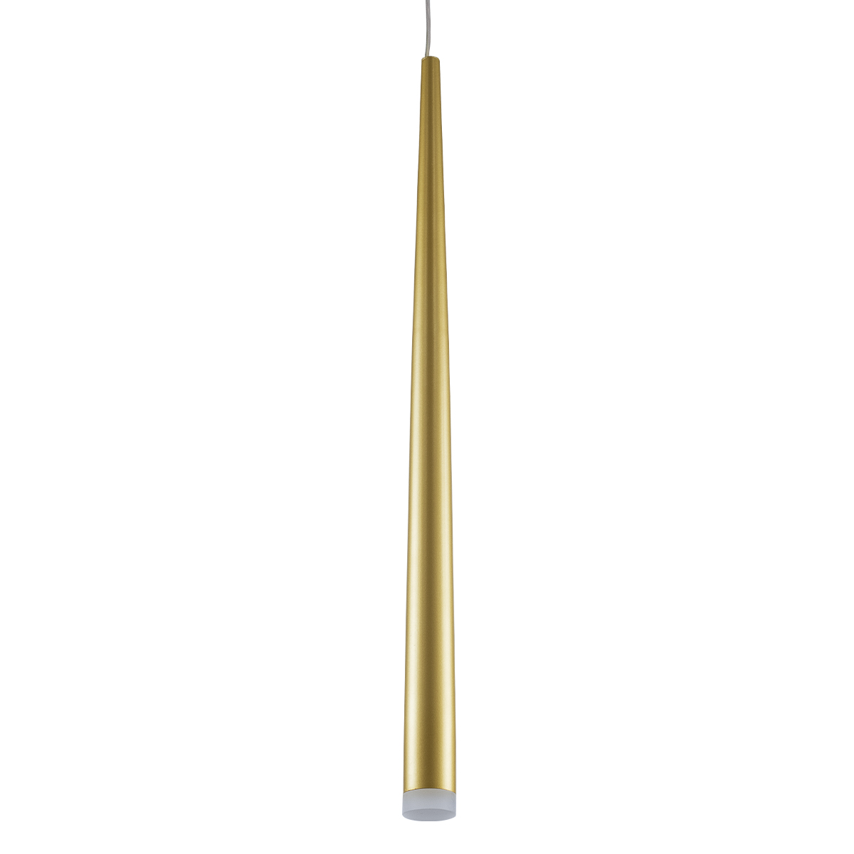 LEDTM® TEARS 61310 Μοντέρνο Κρεμαστό Φωτιστικό Οροφής LED 3W 330lm 180° AC 220-240V IP20 Ρυθμιζόμενο Λευκό CCT με On/Off 2700K/4500K/6000K - Lumileds SMD Chip - Χρυσό Βούρτσας - Μ3.2 x Π3.2 x Υ51.5cm - 3 Χρόνια Εγγύηση - Image 5