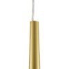 LEDTM® TEARS 61310 Μοντέρνο Κρεμαστό Φωτιστικό Οροφής LED 3W 330lm 180° AC 220-240V IP20 Ρυθμιζόμενο Λευκό CCT με On/Off 2700K/4500K/6000K - Lumileds SMD Chip - Χρυσό Βούρτσας - Μ3.2 x Π3.2 x Υ51.5cm - 3 Χρόνια Εγγύηση - Image 7