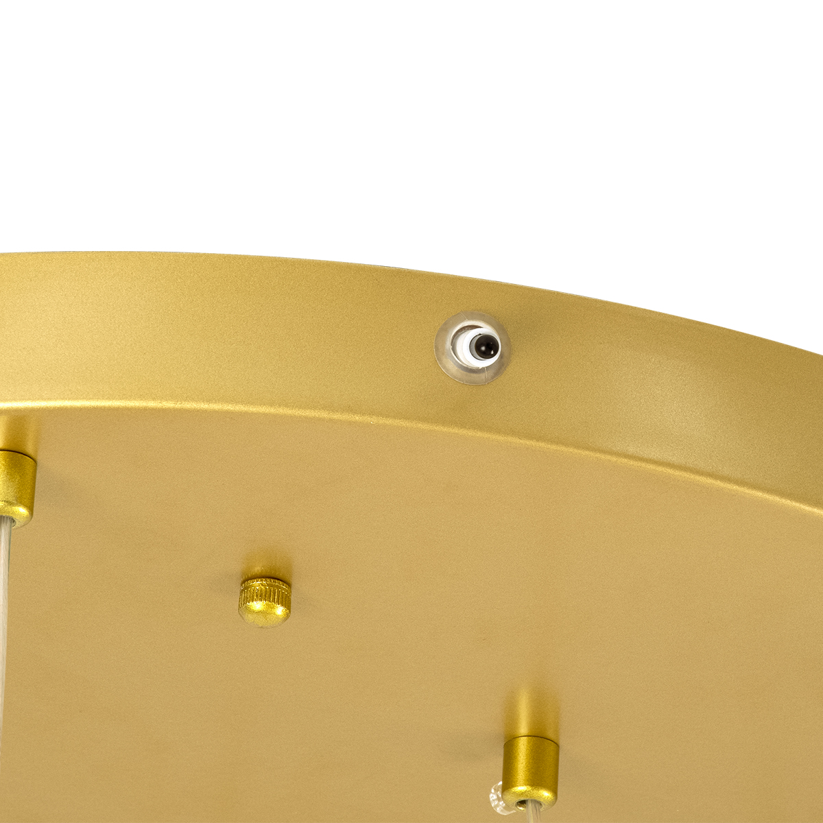 LEDTM® TEARS 61314 Μοντέρνο Κρεμαστό Φωτιστικό Οροφής LED 36W 3960lm 180° AC 220-240V IP20 Ρυθμιζόμενο Λευκό CCT με Χειριστήριο από 2700K έως 6000K Dimmable - Lumileds SMD Chip - Χρυσό Βούρτσας - Μ60 x Π60 x Υ51.5cm - 3 Χρόνια Εγγύηση - Image 11