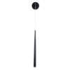 LEDTM® TEARS 61315 Μοντέρνο Φωτιστικό Τοίχου - Απλίκα LED 3W 330lm 180° AC 220-240V IP20 Ρυθμιζόμενο Λευκό CCT με On/Off 2700K/4500K/6000K - Lumileds SMD Chip - Μαύρο Ματ - Μ3.2 x Π3.2 x Υ51.5cm - 3 Χρόνια Εγγύηση - Image 3