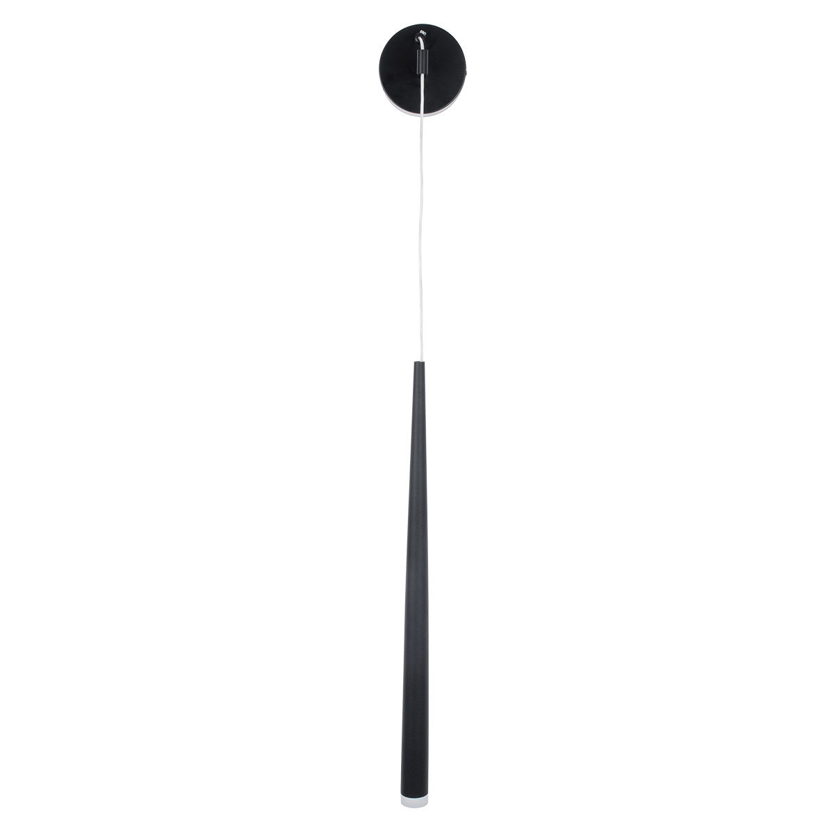 LEDTM® TEARS 61315 Μοντέρνο Φωτιστικό Τοίχου - Απλίκα LED 3W 330lm 180° AC 220-240V IP20 Ρυθμιζόμενο Λευκό CCT με On/Off 2700K/4500K/6000K - Lumileds SMD Chip - Μαύρο Ματ - Μ3.2 x Π3.2 x Υ51.5cm - 3 Χρόνια Εγγύηση - Image 3