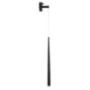 LEDTM® TEARS 61315 Μοντέρνο Φωτιστικό Τοίχου - Απλίκα LED 3W 330lm 180° AC 220-240V IP20 Ρυθμιζόμενο Λευκό CCT με On/Off 2700K/4500K/6000K - Lumileds SMD Chip - Μαύρο Ματ - Μ3.2 x Π3.2 x Υ51.5cm - 3 Χρόνια Εγγύηση - Image 4