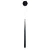 LEDTM® TEARS 61315 Μοντέρνο Φωτιστικό Τοίχου - Απλίκα LED 3W 330lm 180° AC 220-240V IP20 Ρυθμιζόμενο Λευκό CCT με On/Off 2700K/4500K/6000K - Lumileds SMD Chip - Μαύρο Ματ - Μ3.2 x Π3.2 x Υ51.5cm - 3 Χρόνια Εγγύηση - Image 5