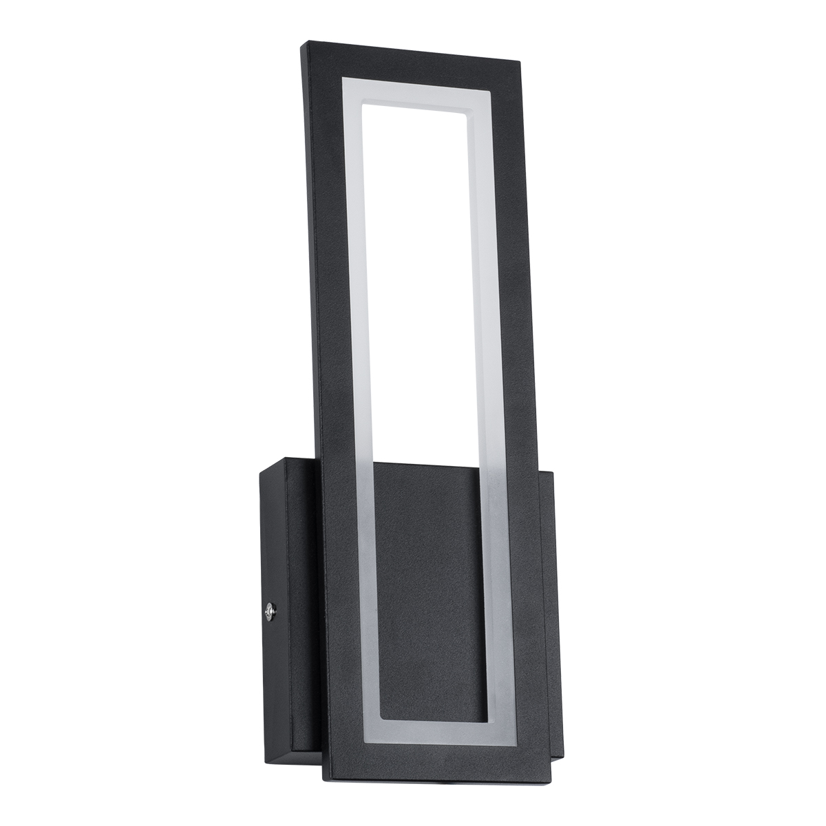 LEDTM® TIARA 61327 Μοντέρνο Φωτιστικό Τοίχου - Απλίκα LED 12W 1440lm 300° AC 220-240V IP20 Ρυθμιζόμενο Λευκό CCT με On/Off 2700K/4500K/6000K - Lumileds SMD Chip - Μαύρο Ματ - Μ12.5 x Π4 x Υ32cm - 3 Χρόνια Εγγύηση - Image 3