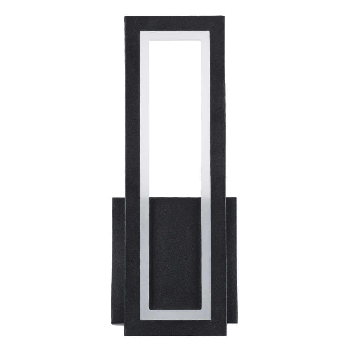 LEDTM® TIARA 61327 Μοντέρνο Φωτιστικό Τοίχου - Απλίκα LED 12W 1440lm 300° AC 220-240V IP20 Ρυθμιζόμενο Λευκό CCT με On/Off 2700K/4500K/6000K - Lumileds SMD Chip - Μαύρο Ματ - Μ12.5 x Π4 x Υ32cm - 3 Χρόνια Εγγύηση - Image 4