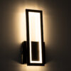 LEDTM® TIARA 61327 Μοντέρνο Φωτιστικό Τοίχου - Απλίκα LED 12W 1440lm 300° AC 220-240V IP20 Ρυθμιζόμενο Λευκό CCT με On/Off 2700K/4500K/6000K - Lumileds SMD Chip - Μαύρο Ματ - Μ12.5 x Π4 x Υ32cm - 3 Χρόνια Εγγύηση - Image 7