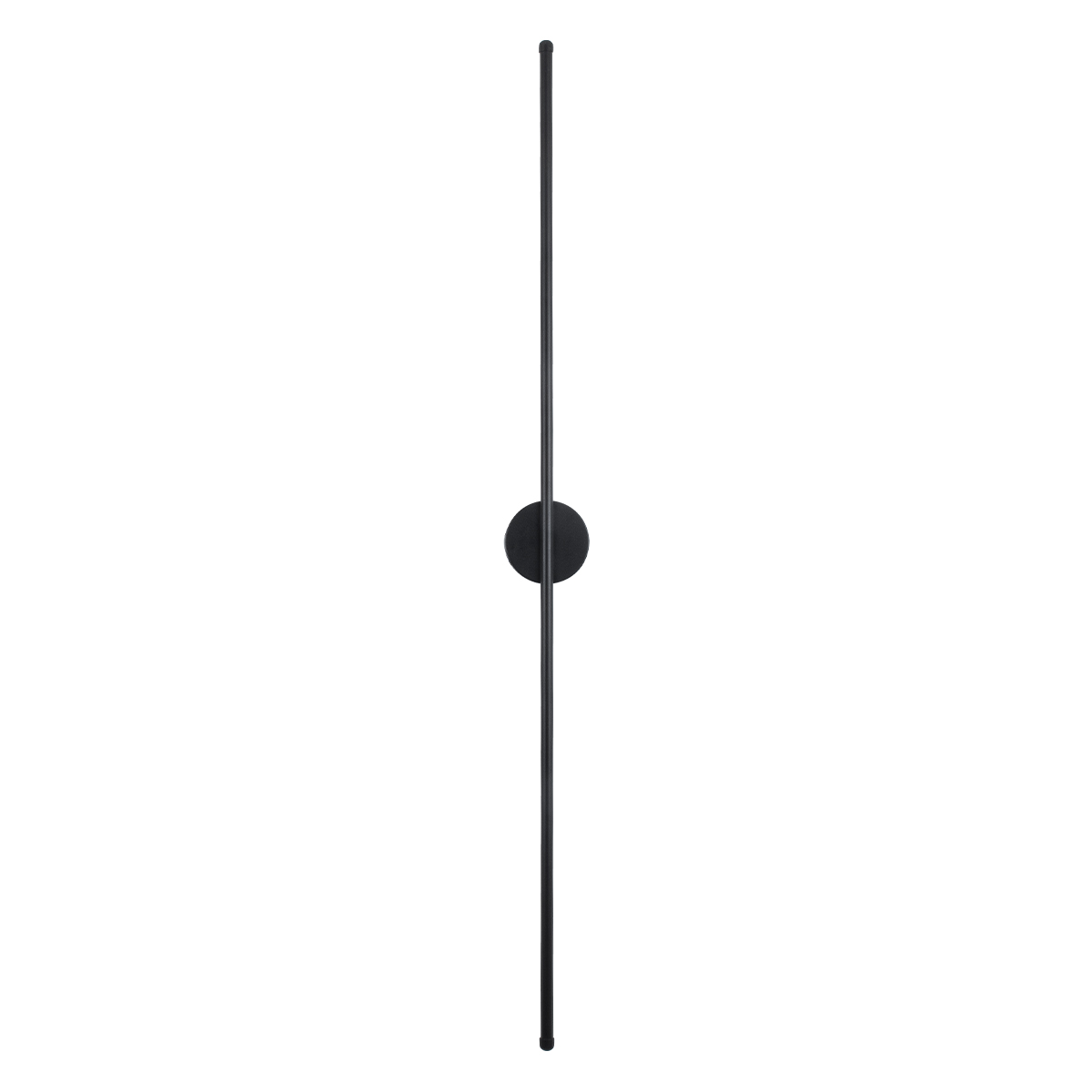 LEDTM® DIADEM 61333 Μοντέρνο Φωτιστικό Τοίχου - Απλίκα LED 18W 2160lm 120° AC 220-240V IP20 Ρυθμιζόμενο Λευκό CCT με On/Off 2700K/4500K/6000K - Lumileds SMD Chip - Μαύρο Ματ - Μ10 x Π4 x Υ120cm - 3 Χρόνια Εγγύηση - Image 4