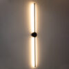 LEDTM® DIADEM 61333 Μοντέρνο Φωτιστικό Τοίχου - Απλίκα LED 18W 2160lm 120° AC 220-240V IP20 Ρυθμιζόμενο Λευκό CCT με On/Off 2700K/4500K/6000K - Lumileds SMD Chip - Μαύρο Ματ - Μ10 x Π4 x Υ120cm - 3 Χρόνια Εγγύηση - Image 9