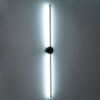LEDTM® DIADEM 61333 Μοντέρνο Φωτιστικό Τοίχου - Απλίκα LED 18W 2160lm 120° AC 220-240V IP20 Ρυθμιζόμενο Λευκό CCT με On/Off 2700K/4500K/6000K - Lumileds SMD Chip - Μαύρο Ματ - Μ10 x Π4 x Υ120cm - 3 Χρόνια Εγγύηση - Image 11