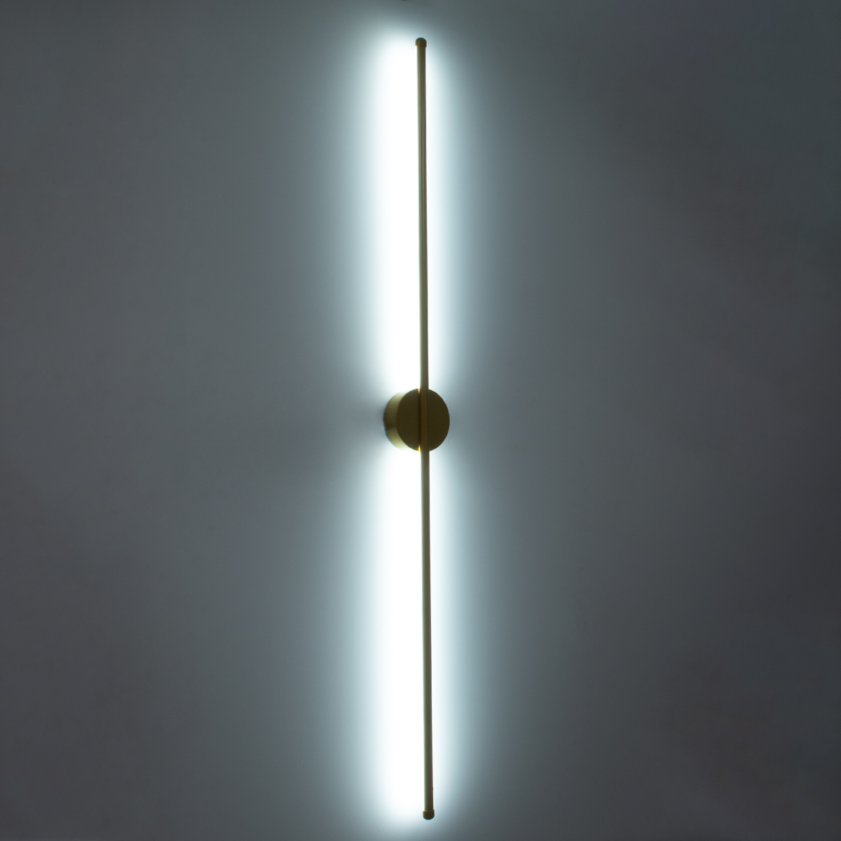 LEDTM® DIADEM 61334 Μοντέρνο Φωτιστικό Τοίχου - Απλίκα LED 18W 2160lm 120° AC 220-240V IP20 Ρυθμιζόμενο Λευκό CCT με On/Off 2700K/4500K/6000K - Lumileds SMD Chip - Χρυσό Βούρτσας - Μ10 x Π4 x Υ120cm - 3 Χρόνια Εγγύηση - Image 11