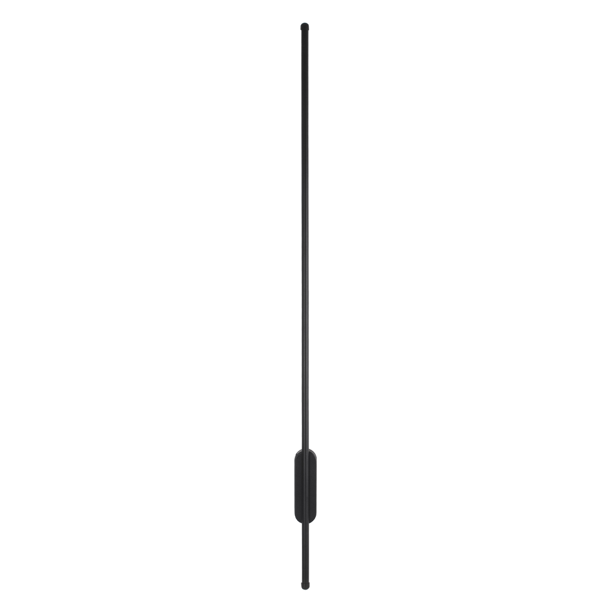 LEDTM® HARLEM 61335 Μοντέρνο Φωτιστικό Τοίχου - Απλίκα LED 18W 2160lm 120° AC 220-240V IP20 Ρυθμιζόμενο Λευκό CCT με On/Off 2700K/4500K/6000K - Lumileds SMD Chip - Μαύρο Ματ - Μ5 x Π4 x Υ120cm - 3 Χρόνια Εγγύηση - Image 4