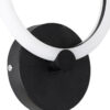 LEDTM® MATILDA 61339 Μοντέρνο Φωτιστικό Τοίχου - Απλίκα LED 8W 960lm 360° AC 220-240V IP20 Ρυθμιζόμενο Λευκό CCT με On/Off 2700K/4500K/6000K - Lumileds SMD Chip - Μαύρο Ματ - Μ20 x Π5 x Υ25.5cm - 3 Χρόνια Εγγύηση - Image 6