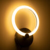 LEDTM® MATILDA 61339 Μοντέρνο Φωτιστικό Τοίχου - Απλίκα LED 8W 960lm 360° AC 220-240V IP20 Ρυθμιζόμενο Λευκό CCT με On/Off 2700K/4500K/6000K - Lumileds SMD Chip - Μαύρο Ματ - Μ20 x Π5 x Υ25.5cm - 3 Χρόνια Εγγύηση - Image 7
