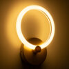 LEDTM® MATILDA 61340 Μοντέρνο Φωτιστικό Τοίχου - Απλίκα LED 8W 960lm 360° AC 220-240V IP20 Ρυθμιζόμενο Λευκό CCT με On/Off 2700K/4500K/6000K - Lumileds SMD Chip - Χρυσό - Μ20 x Π5 x Υ25.5cm - 3 Χρόνια Εγγύηση - Image 7