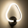 LEDTM® REGINA 61341 Μοντέρνο Φωτιστικό Τοίχου - Απλίκα LED 8W 960lm 360° AC 220-240V IP20 Ρυθμιζόμενο Λευκό CCT με On/Off 2700K/4500K/6000K - Lumileds SMD Chip - Μαύρο Ματ - Μ25 x Π7 x Υ28.5cm - 3 Χρόνια Εγγύηση - Image 8