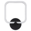 LEDTM® ELIZA 61343 Μοντέρνο Φωτιστικό Τοίχου - Απλίκα LED 8W 960lm 360° AC 220-240V IP20 Ρυθμιζόμενο Λευκό CCT με On/Off 2700K/4500K/6000K - Lumileds SMD Chip - Μαύρο Ματ - Μ22 x Π5 x Υ28.5cm - 3 Χρόνια Εγγύηση - Image 4