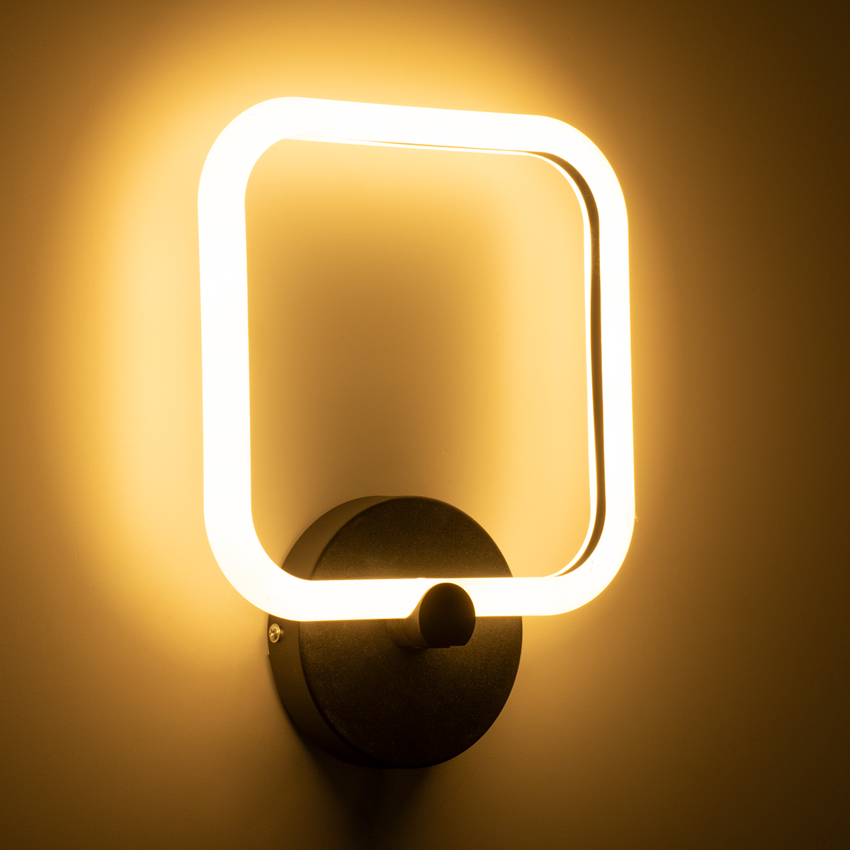 LEDTM® ELIZA 61343 Μοντέρνο Φωτιστικό Τοίχου - Απλίκα LED 8W 960lm 360° AC 220-240V IP20 Ρυθμιζόμενο Λευκό CCT με On/Off 2700K/4500K/6000K - Lumileds SMD Chip - Μαύρο Ματ - Μ22 x Π5 x Υ28.5cm - 3 Χρόνια Εγγύηση - Image 7