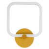 LEDTM® ELIZA 61344 Μοντέρνο Φωτιστικό Τοίχου - Απλίκα LED 8W 960lm 360° AC 220-240V IP20 Ρυθμιζόμενο Λευκό CCT με On/Off 2700K/4500K/6000K - Lumileds SMD Chip - Χρυσό - Μ22 x Π5 x Υ28.5cm - 3 Χρόνια Εγγύηση - Image 4
