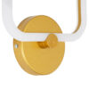 LEDTM® ELIZA 61344 Μοντέρνο Φωτιστικό Τοίχου - Απλίκα LED 8W 960lm 360° AC 220-240V IP20 Ρυθμιζόμενο Λευκό CCT με On/Off 2700K/4500K/6000K - Lumileds SMD Chip - Χρυσό - Μ22 x Π5 x Υ28.5cm - 3 Χρόνια Εγγύηση - Image 6
