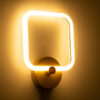LEDTM® ELIZA 61344 Μοντέρνο Φωτιστικό Τοίχου - Απλίκα LED 8W 960lm 360° AC 220-240V IP20 Ρυθμιζόμενο Λευκό CCT με On/Off 2700K/4500K/6000K - Lumileds SMD Chip - Χρυσό - Μ22 x Π5 x Υ28.5cm - 3 Χρόνια Εγγύηση - Image 7