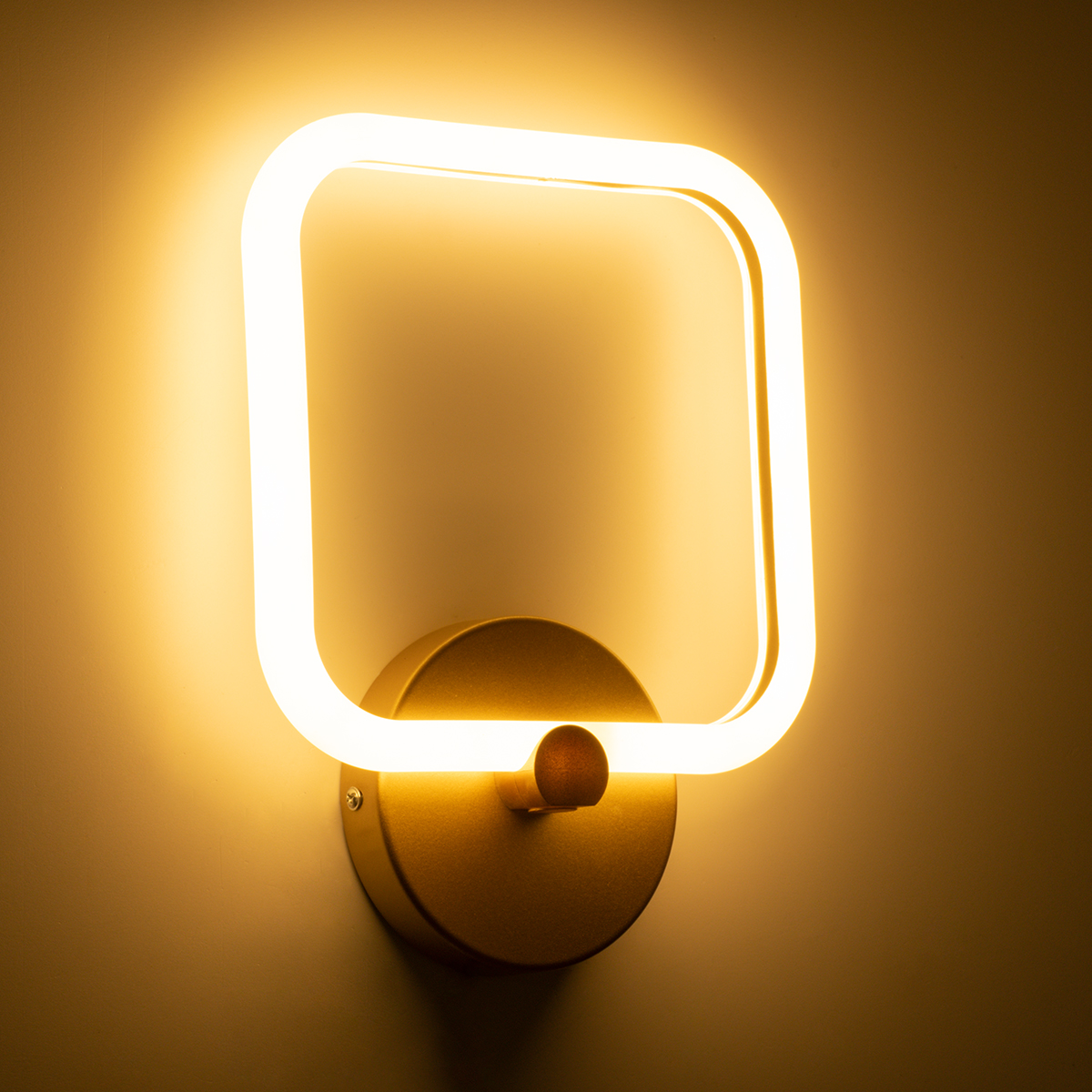 LEDTM® ELIZA 61344 Μοντέρνο Φωτιστικό Τοίχου - Απλίκα LED 8W 960lm 360° AC 220-240V IP20 Ρυθμιζόμενο Λευκό CCT με On/Off 2700K/4500K/6000K - Lumileds SMD Chip - Χρυσό - Μ22 x Π5 x Υ28.5cm - 3 Χρόνια Εγγύηση - Image 7