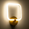 LEDTM® ELIZA 61344 Μοντέρνο Φωτιστικό Τοίχου - Απλίκα LED 8W 960lm 360° AC 220-240V IP20 Ρυθμιζόμενο Λευκό CCT με On/Off 2700K/4500K/6000K - Lumileds SMD Chip - Χρυσό - Μ22 x Π5 x Υ28.5cm - 3 Χρόνια Εγγύηση - Image 8